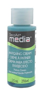 Media Antiquing: Patina Green